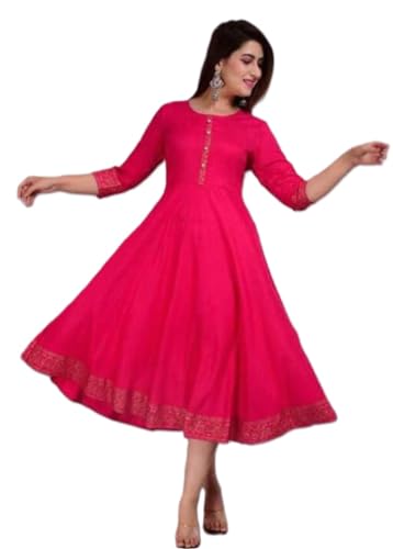 YASHVI CLOTHING Rayon Fabric Latest Kurti for Women and Girls, An...
