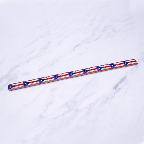 Fablinks Italian Charm Bracelet, 9mm Stainless Steel Flag Charms Link Bracelets for Women, Expandable Stretch Modular Country Jewelry for Men3