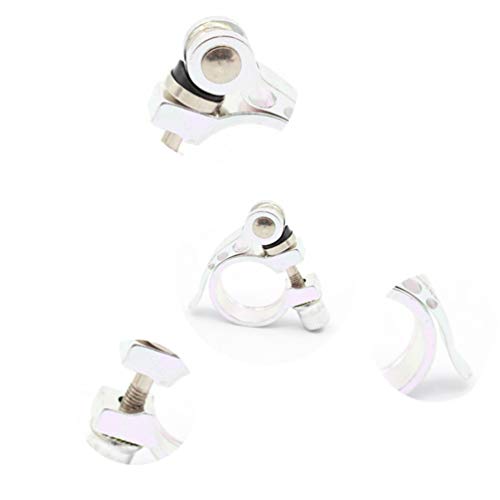 Grampo de selim de bicicleta LIOOBO, 4 peças, com design ergonômico, de alta qualidade, grampo de li