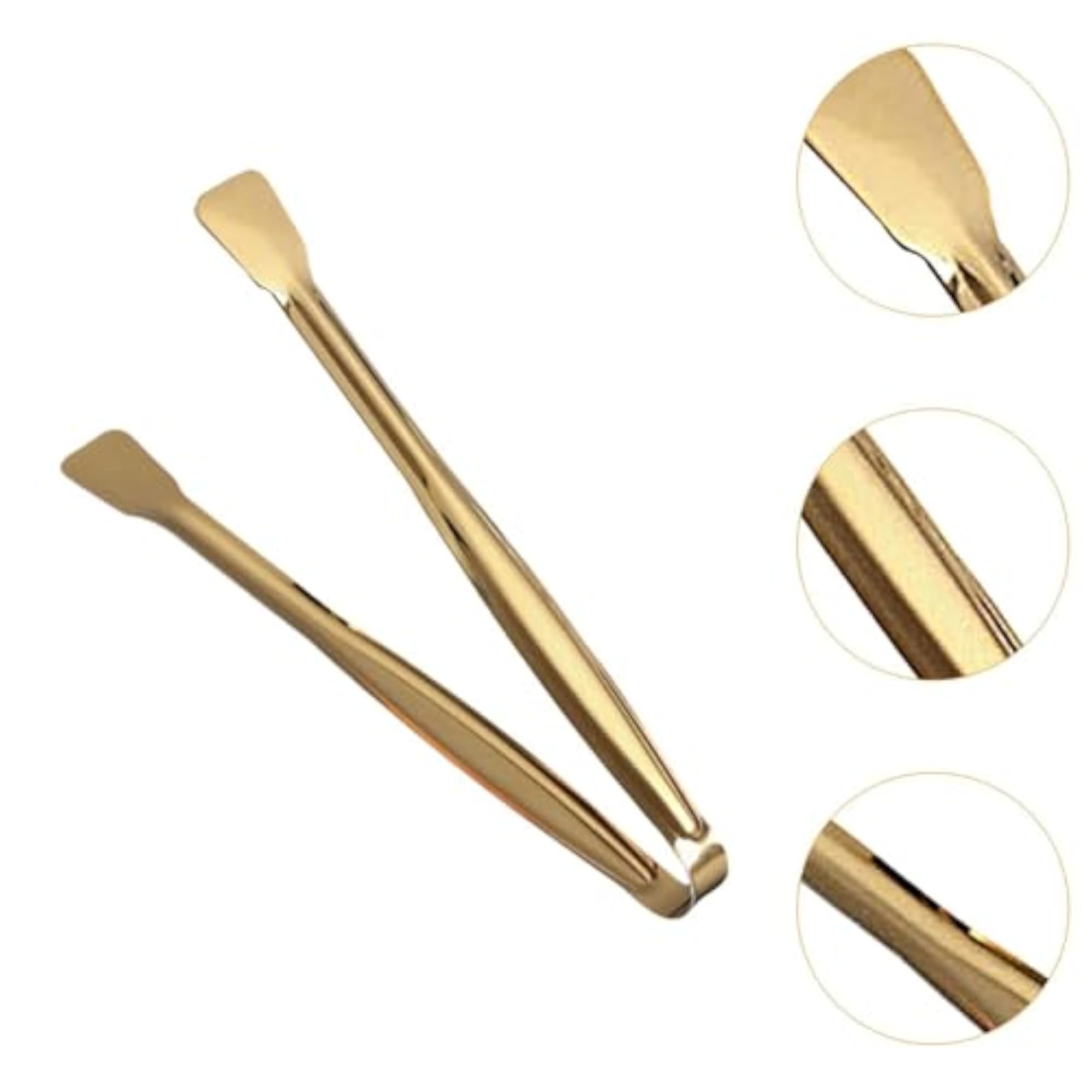 Mini Serving Clamp Utensils Set, Stainless Steel for Appetizers