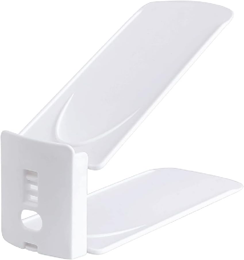 Shoe Holder 6pcs Adjustable Storage Shoe Rack Double-Layer Shoe Holder Bedroom Space-Saving Home Dormitory Artifact Storage Shoe Space Saving, Non-Slip (Color : B) (C)