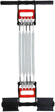 Multi-Function Spring Chest Expander Sit-Ups Tensioner Arm Strength Men's Chest Muscle Training Equipment Fitness Indoor Sports Spring,5 Spring Chest Expander (Multicolor).-image-27