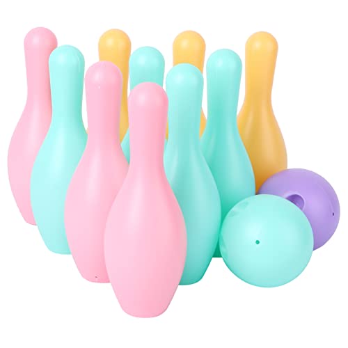 VICASKY Bowling Game for Boys and Girls Bowling Balls Pins Interactive Parent-boy Girl Plaything for Travel