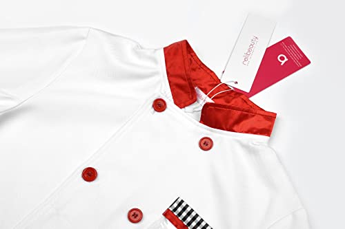 Disfraz de Chef para Niños y Niñas con Delantal Desmontable miniatura 3
