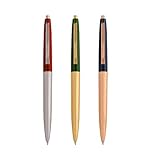 Kikkerland Metal Retro Pens, Set of 3 (4328)