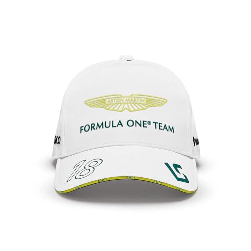 Aston Martin F1 Lance Stroll Gorra 2024 Unisex Blanca miniatura 1