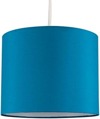 MiniSun Extra Large Modern Black Cylinder Ceiling Pendant/Table Lamp Drum Light Shade
