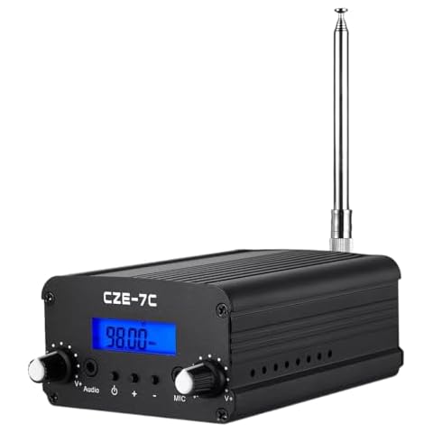 Long Range Stereo FM Transmitter Kit, FCC Certified Radio Broadcast Transmitter for Drive-in Church, Movies, Light Shows, Supermarkets, Schools, and More Cover