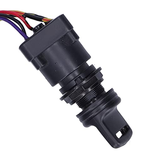 Ignition Key Switch Kit Plastic Black 4 Position Ignition Switch Key Kit 893353A03 Replacement Parts Replacement for Mercruiser DTS Boat Accessory