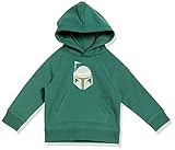 Amazon Essentials Disney | Marvel | Star Wars Boys' Fleece Pullover Sweatshirt Hoodies, Star Wars Boba Fett, Small