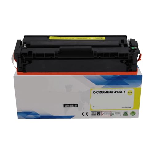 Toner CF412A jaune pour remplacer sans trace votre cartouche M477fdw