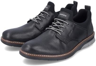 Rieker Men's 14450 Dustin Oxford Black | Image 1