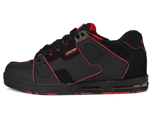 Image of Globe Men's Sabre, Black /Red /Mosaic, 10.5, Medium