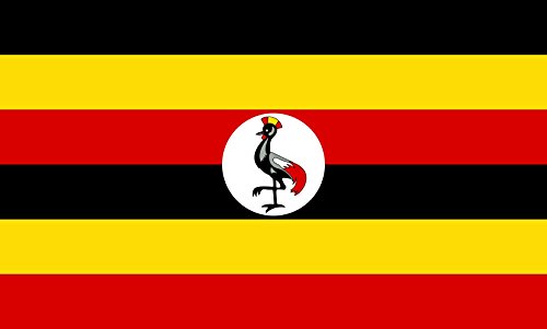 Drapeau Ouganda de haute qualité avec coutures renforcées