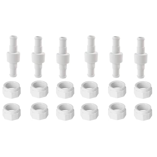 Spourita Limpiador de piscina giratorio D20 y tuerca D15, kit de repuesto para Zodiac 280 180 380 3900 Pool Cleaner (18 unidades)