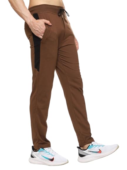 Image of MARK LOUIIS Regular Fit Cotton Trackpant for Men