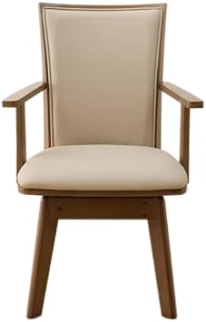 NITORI 4001838 Dining Chair Swivel Elbow LG-010 Middle Brown