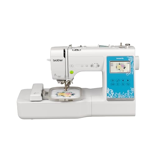Catálogo de Maquinas Brother los más recomendados. 42 BROTHER Máquina de Bordar y Coser NV970L | Conexión Wifi Integrada | 181 Puntadas de Costura | 135 diseños de bordado | Pantalla a Color LCD, Portátil | Principiantes,...