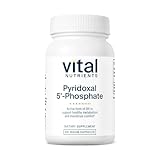 Vital Nutrients Pyridoxal-5 Phosphate - Activated Vitamin B6 - Methylated B6 for Metabolism, PMS, and Menstrual Support* - High-Potency P5P Supplement - Gluten, Dairy, Soy Free - 90 Capsules