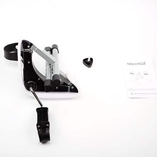 Bicicleta mini portátil con pedales y pantalla LCD miniatura 7