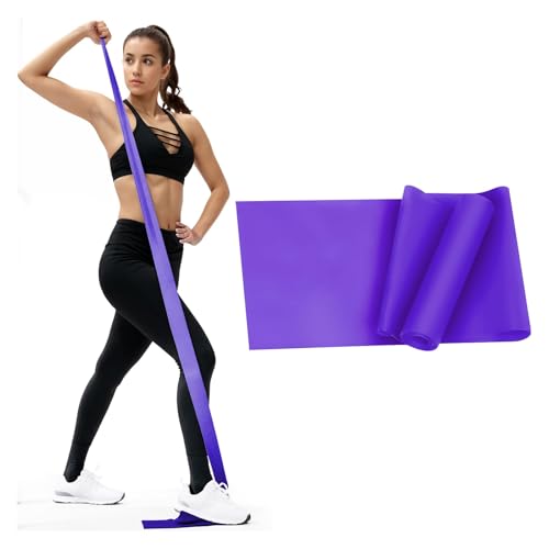Image of 1 Psc Resistance Bands for Women & Men, Strength Training, Yoga & Home Workouts, Latex-Free Elastic Exercise Bands