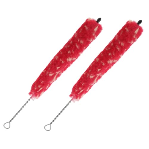 Totority Essential Recorder Care Tool Clarinet Cleaning Brush Saxophone Neck Cleaning Brush Woodwind Cleaner Kit