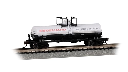 Bachmann Trains - Chemical Tank CAR - Engelhard #11961 with Large Dome - N Scale