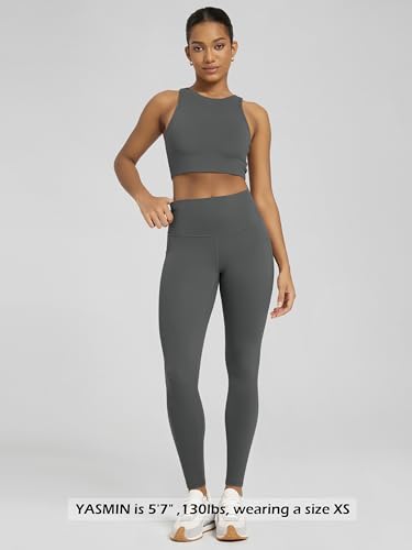 Image of ODODOS Buttery Soft Lounge Yoga Leggings with Pockets for Women 23 inch / 25 inch /28 inch High Waist Yoga Pants