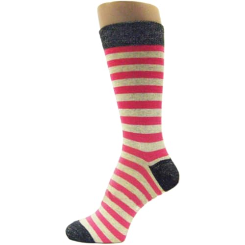 Spotlight Hosiery Mens Striped Dress Socks