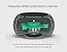 SNOOZ Pro - Smart White Noise Machine & Travel Case - Real Fan Inside, Non-Looping White Noise, Adjustable Tone & Volume - App-Based Remote Control & Sleep Timer - Midnight