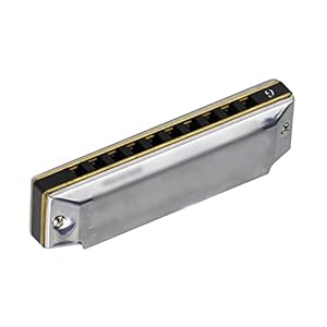 Yuxahiugkq Armonica Huang Harmonica 10 Gaten 20 Tone Harmonica G Sleutel Diatonic Mond Orgel (Size : C)