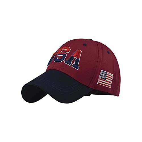 Gorra trucker patriótica USA para hombre miniatura 1