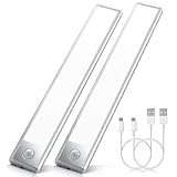 Zikopomi Under Cabinet Lights Wireless, Rechargeable Motion Sensor Light Indoor, Magnetic Closet Lig