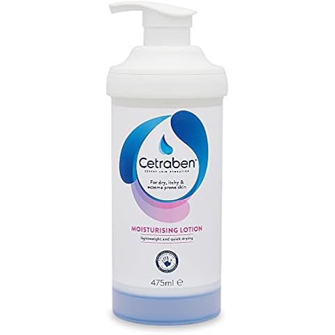 Cetraben Body Lotion Perfect for Dry Sensitive or Eczema Skin Dermatological Body Lotion 475ml, Packaging May Vary Cover
