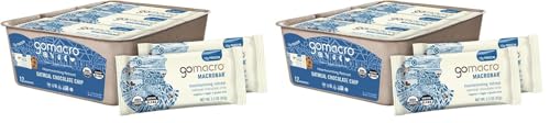 Image of Gomacro, Nutrition Bar Oatmeal Chocolate Chip Organic 12 Count, 2.3 Ounce (Pack of 2)