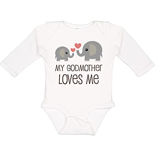 Image of inktastic My Godmother Loves Me Long Sleeve Creeper