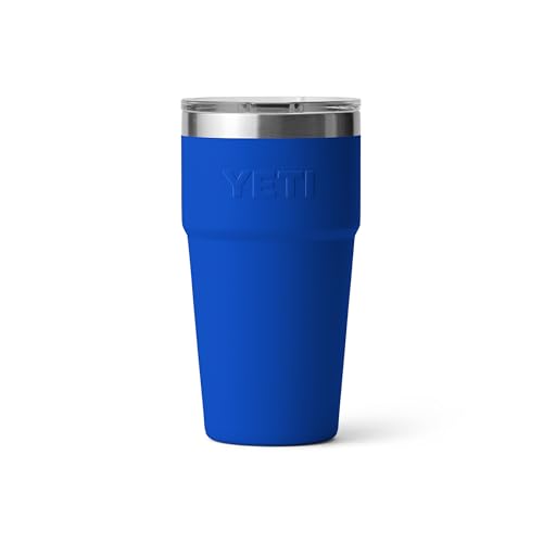Image of YETI Rambler 20 oz Stackable Tumbler, Stainless Steel, Vacuum Insulated with MagSlider Lid