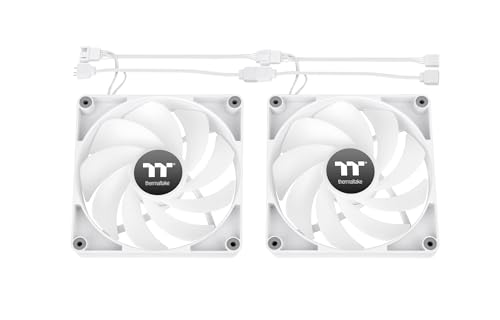 Thermaltake CT120 Reverse ARGB | Snow | 2 Fan Pack