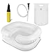 Produktbild Pulox Mobiles Haarwaschbecken - Aufblasbare Patientendusche mit Becken, Duschbeutel, Duschkopf und Pumpe