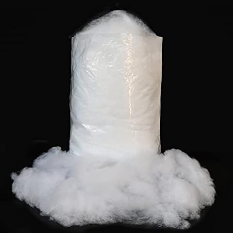 Aweyka 300g Christmas Fake Snow Decor, Fluffy Snow Decoration Artificial Cotton Clouds Indoor Blanket Snow 10.6 Oz Fake Clouds Fluffy Snow for Mantle Village Nativity Christmas Decoration Cover