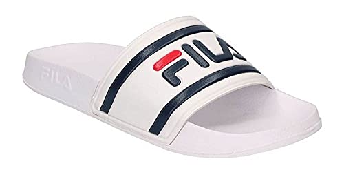 Synthetic Leather Fila Morro Bay Slipper 2.0 Wmn, Infradito Donna, Bianco (White), 39 EU