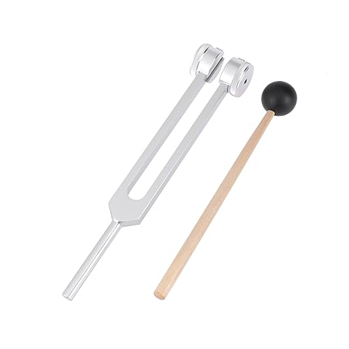 Set profesional de martillo y diapasón de aluminio miniatura 1