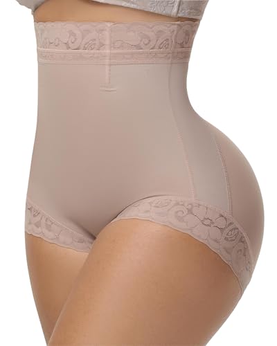 SHAPSHE Butt Lifting Panties Tummy Control Shorts High Waisted Shapewear Briefs Compression Underwear Women Faja Shorts