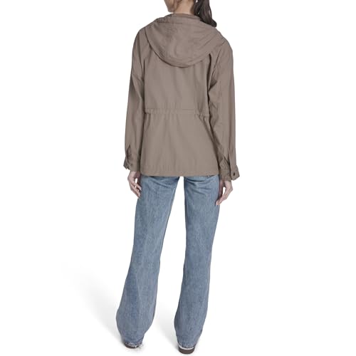 Image of Levi's Women's Cinch-Waist Hooded Rain Anorak