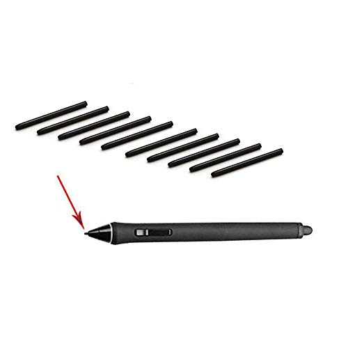 Image of 10 Pack Replacement Refill Pen Nibs Standard Fit for Wacom Bamboo Intuos Pens Wacom CTL460, CTH460, CTH461, CTH661, CTH-480 CTH-480S INTUOS4
