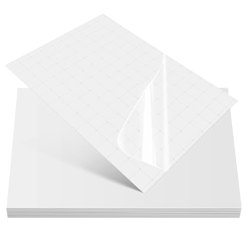 KALLORY Hojas de Laminado Frío A6 (6 Pulgadas) Autoadhesivas para Fotos, 50 Unidades, Láminas Transparentes de Pvc Impermeables para Protección y Sellado Rápido de Imágenes