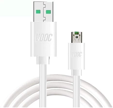 Image of Original 65W Fast Charging Cable Compatible for Flash /Super VOOC Micro USB 7 Pin Data Sync Fast Charging Cable for Oppo Reno /Oppo F9 PRo / F11 pro for All Oppo Smartphones (fast108)