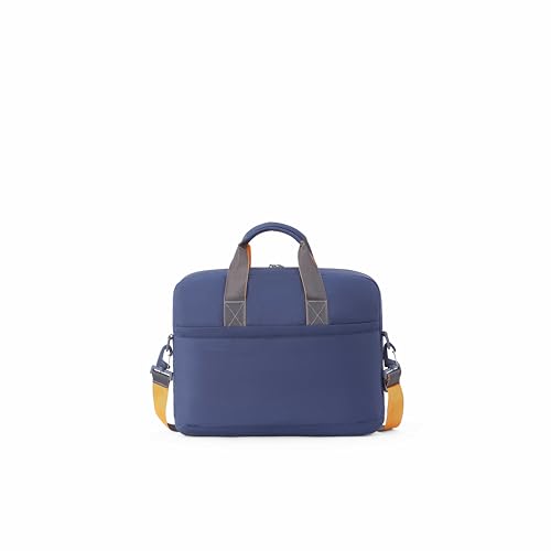 Image of American Tourister Urban Biz | 10 Ltrs | 1 Compartment | Detachable & Adjustable Strap | Small Briefcase | 1 Year International Warranty | Blue