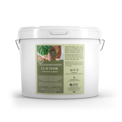 The Calcium Bentonite Clay Mask - 10lbs (128oz)