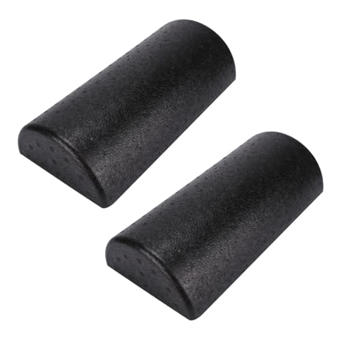 2 piezas Rodillo de Yoga EPP Semicircular para Masaje Muscular y Terapia Física, Rodillo de Espuma para Masaje Profundo de Tejidos miniatura 1